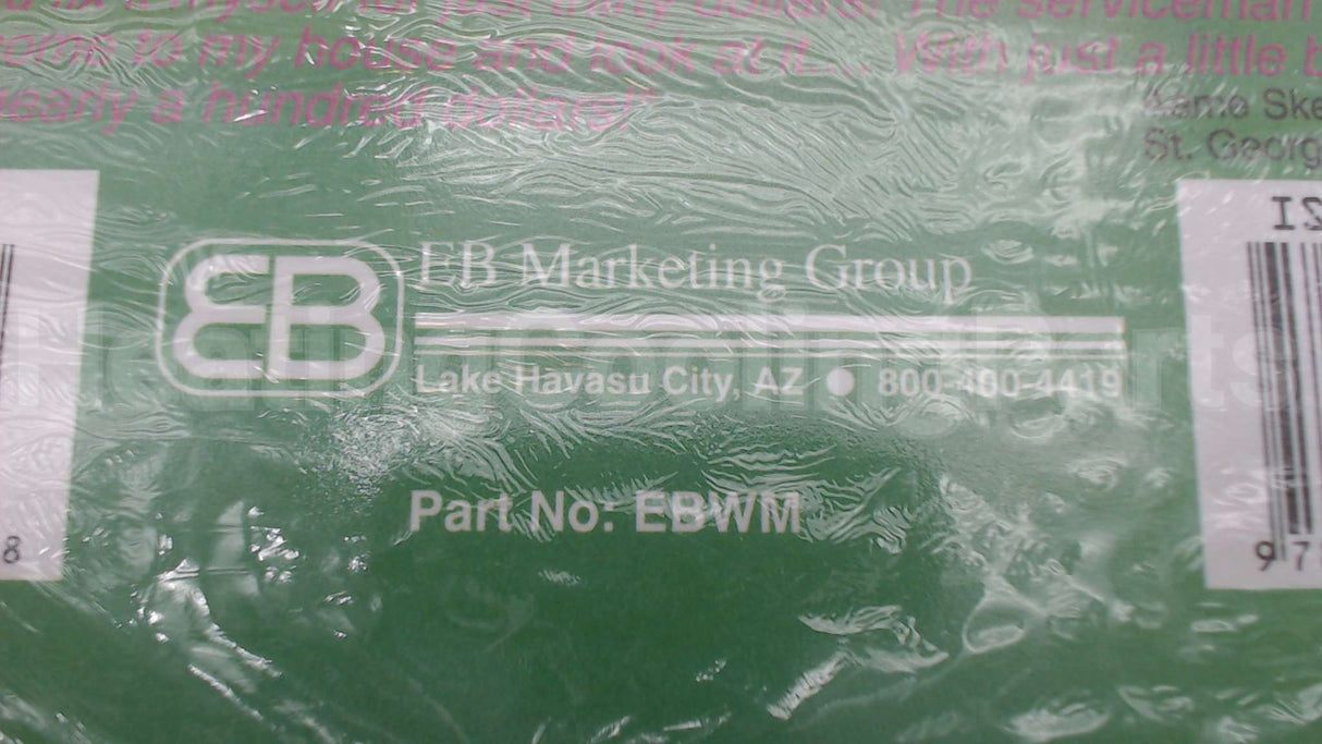 EBWM Supco Washer Repair Manual