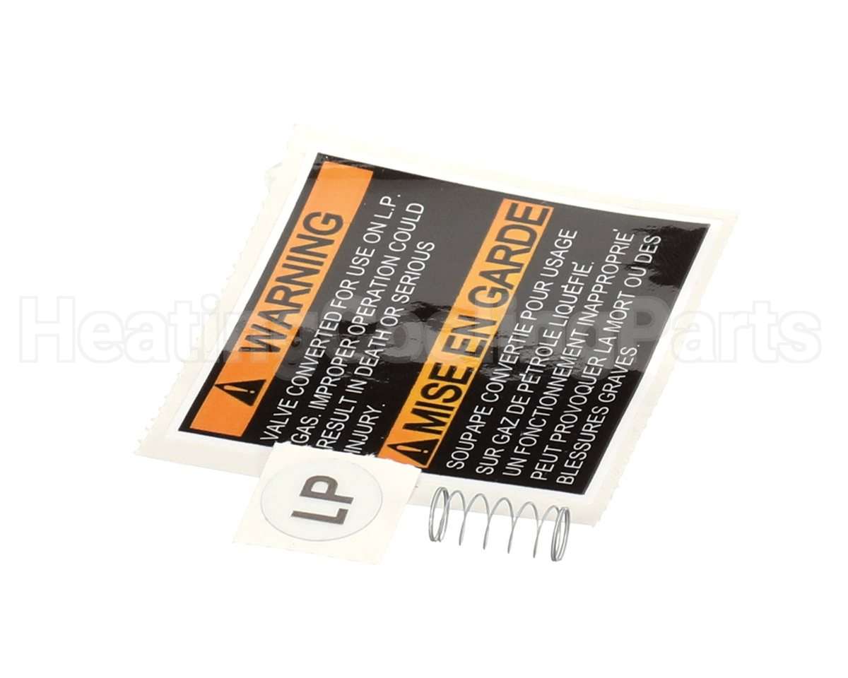 EF39ZW023 Carrier Natural->Lp Gas Valve Conv Kit