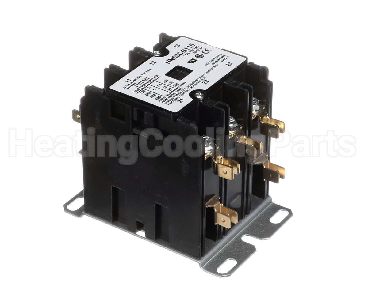 HN53CB115 Carrier 3Pole 25Amp 120Volt Contactor