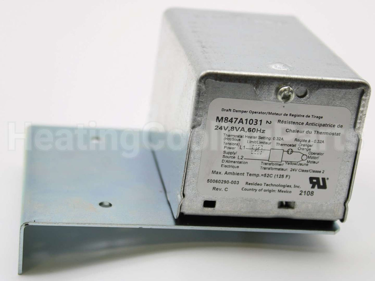 M847A1031 Resideo 24V Actuatorw/Brkt&38"Chain