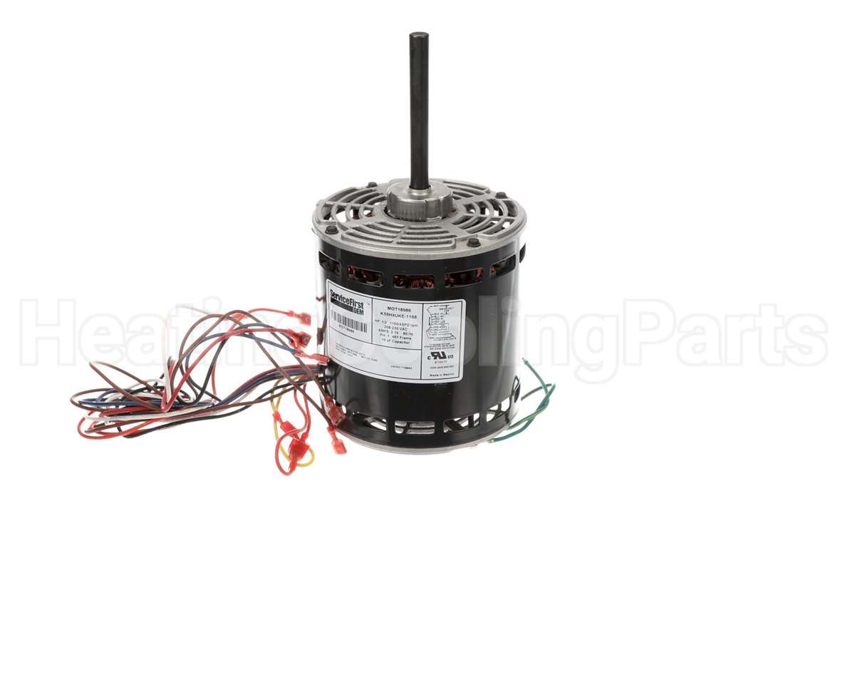 MOT18986 Trane 1/2Hp 208-230V 1100Rpm Motor