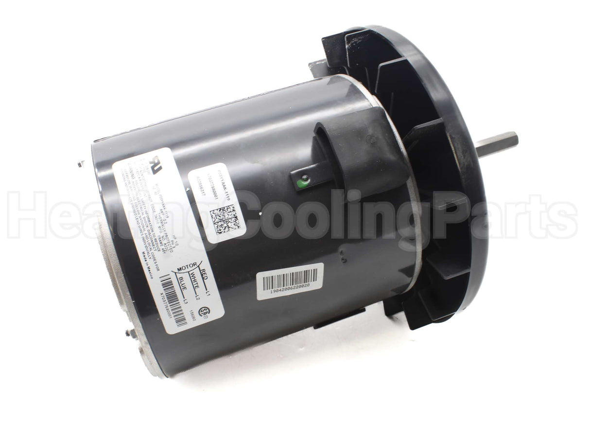 MOT19647 Trane 1/2Hp Od Mtr 208-230V 60Hz 3Ph