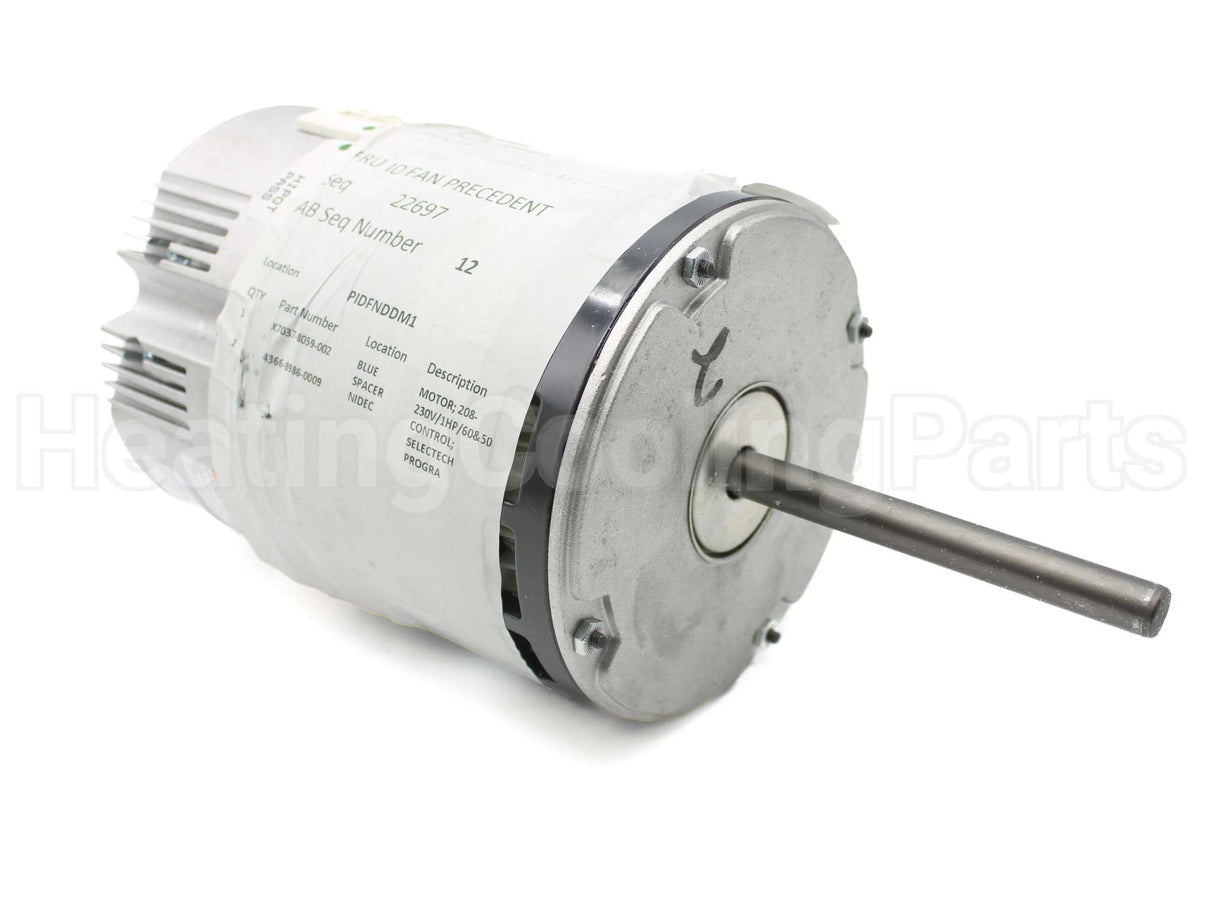 MOT20944 Trane 208-230V1Ph 1Hp Var Spd Motor