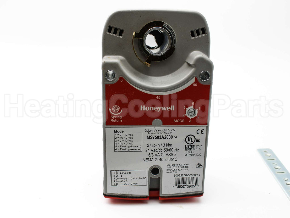 MS7503A2030 Honeywell 90S 0/2-10Vdcs/R Dca W/Feedb