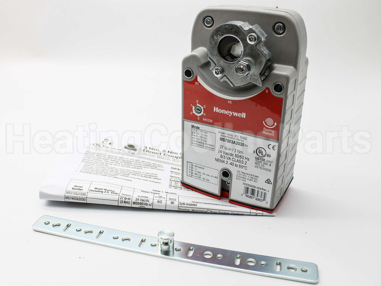 MS7503A2030 Honeywell 90S 0/2-10Vdcs/R Dca W/Feedb