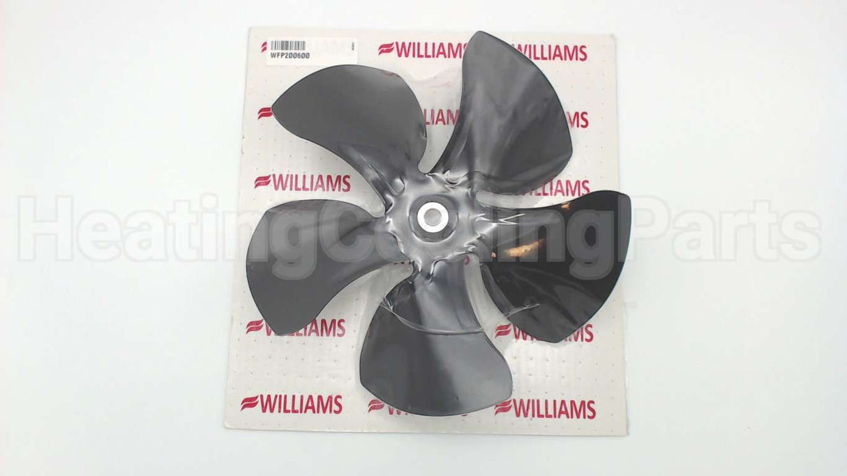 P200600 Williams Comfort Products 11Dia Cw 1/2"Bore 5 Fan Blades