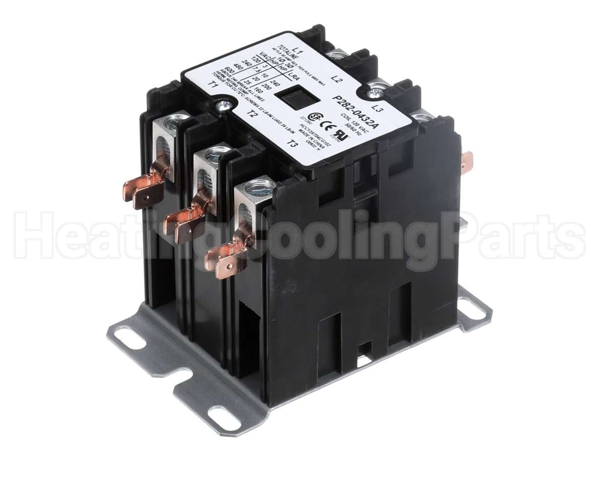 P282-0432A Carrier 3Pole 40Amp 120V Contactor