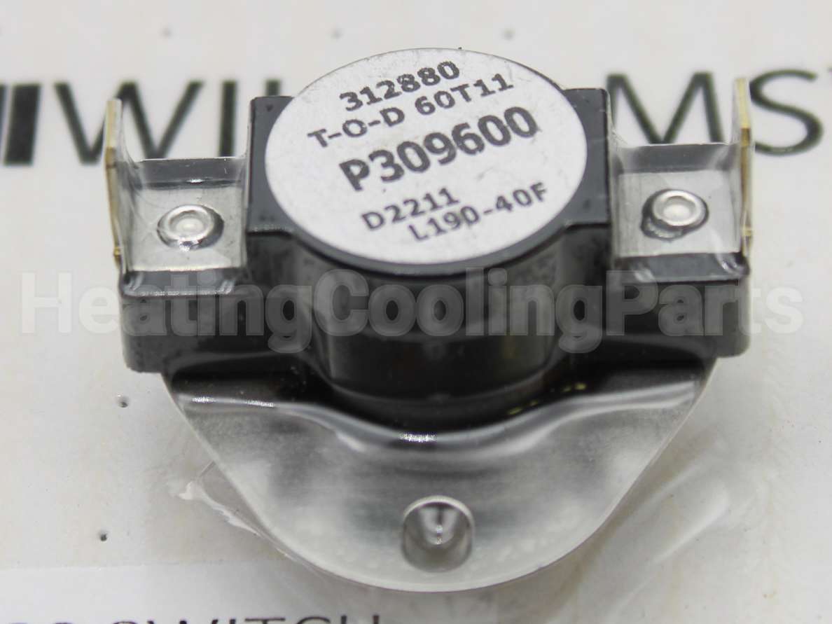 P309600 Williams Comfort Products 150-190F Auto Limit Switch
