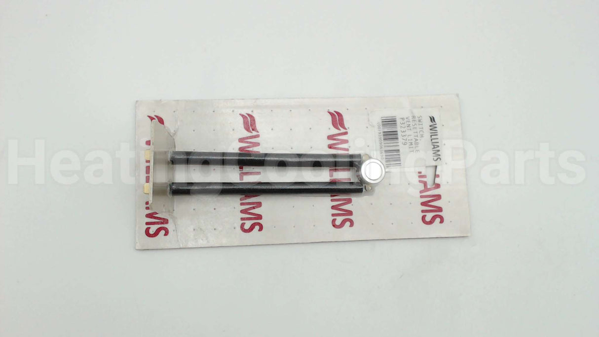 P323379 Williams Comfort Products 330F Co Manual Reset Limit Sw