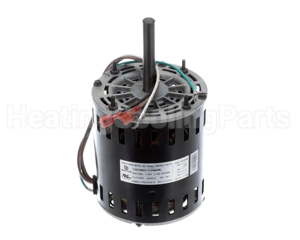 P4847B Aaon 1/4Hp 460V 3200Rpm Draft Mtr
