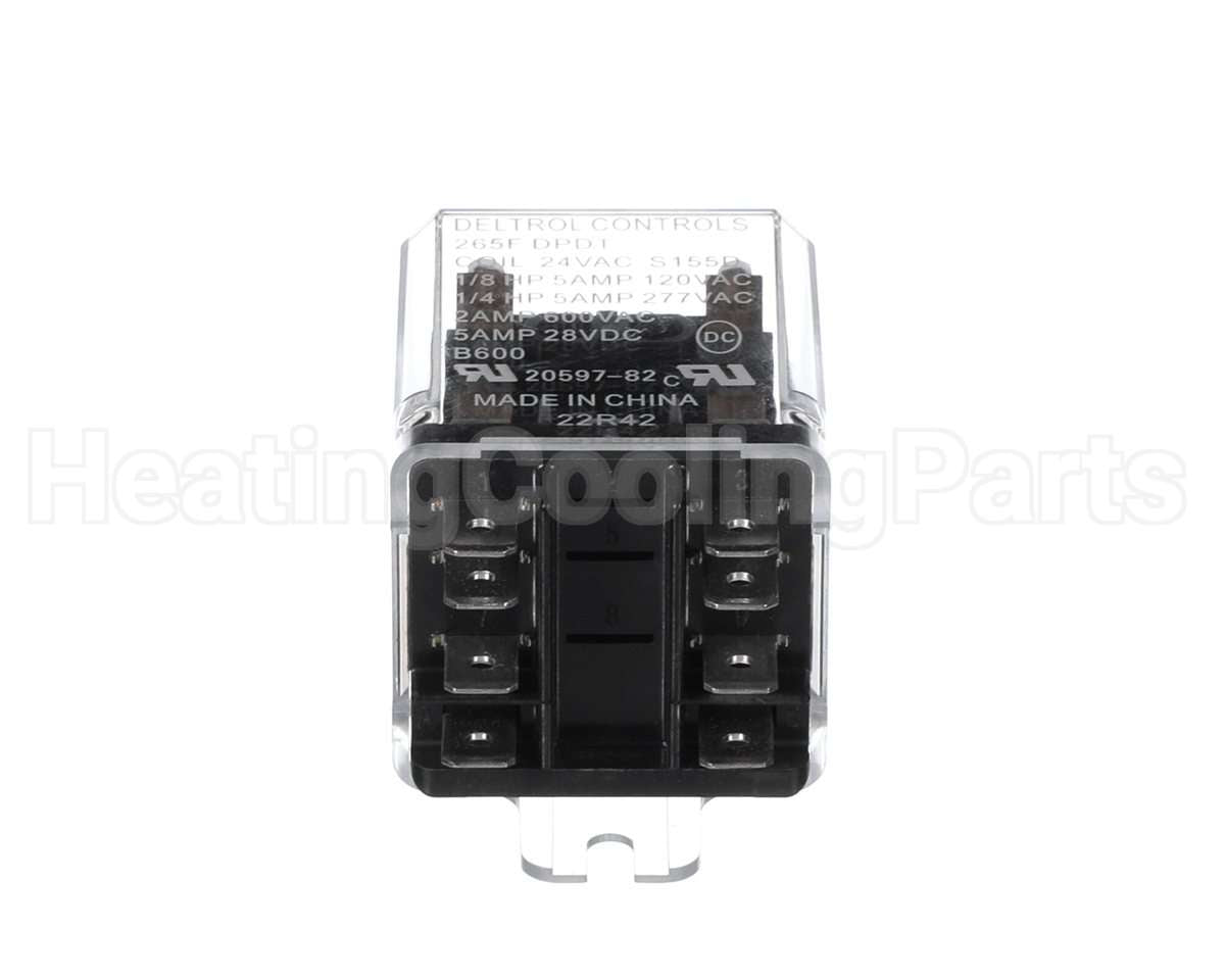 P91000 Aaon 24V 5A Dpdt Plugin Relay