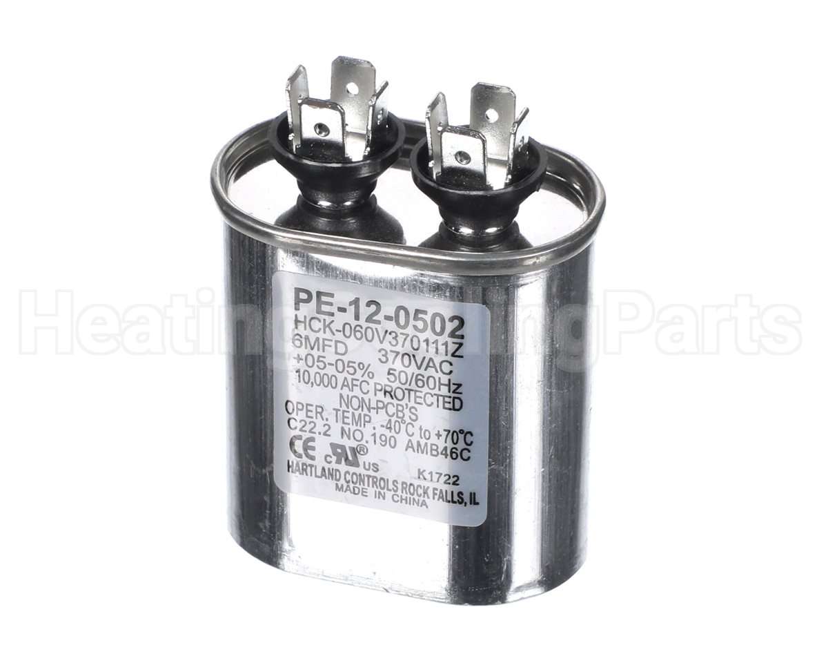 PE-12-0502 Enviro-Tec Capacitor,6Mfd,370V