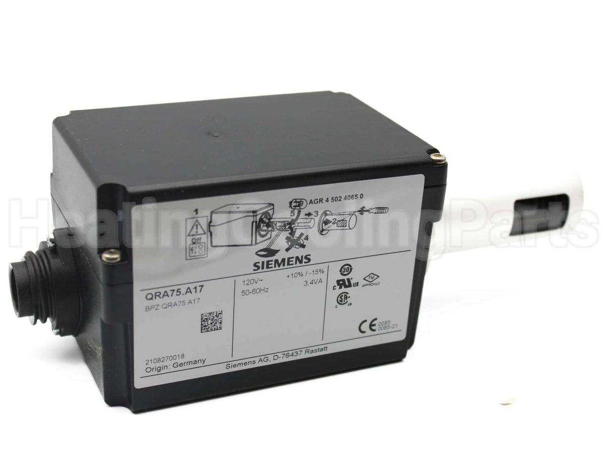 QRA75.A17 Siemens Combustion Self Check Uv Detector