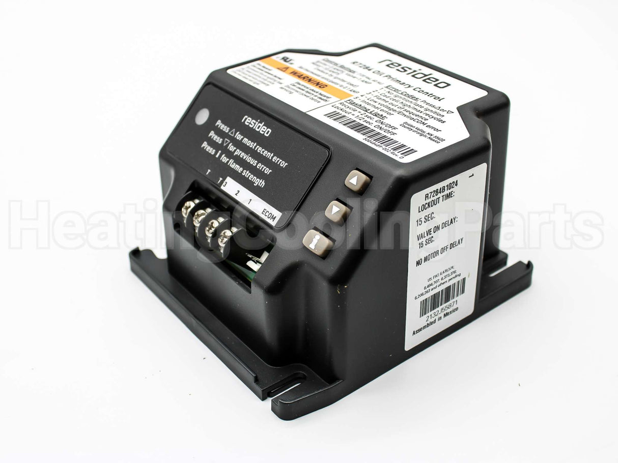 R7284B1024 Resideo Electronic Oil Primary W/Light