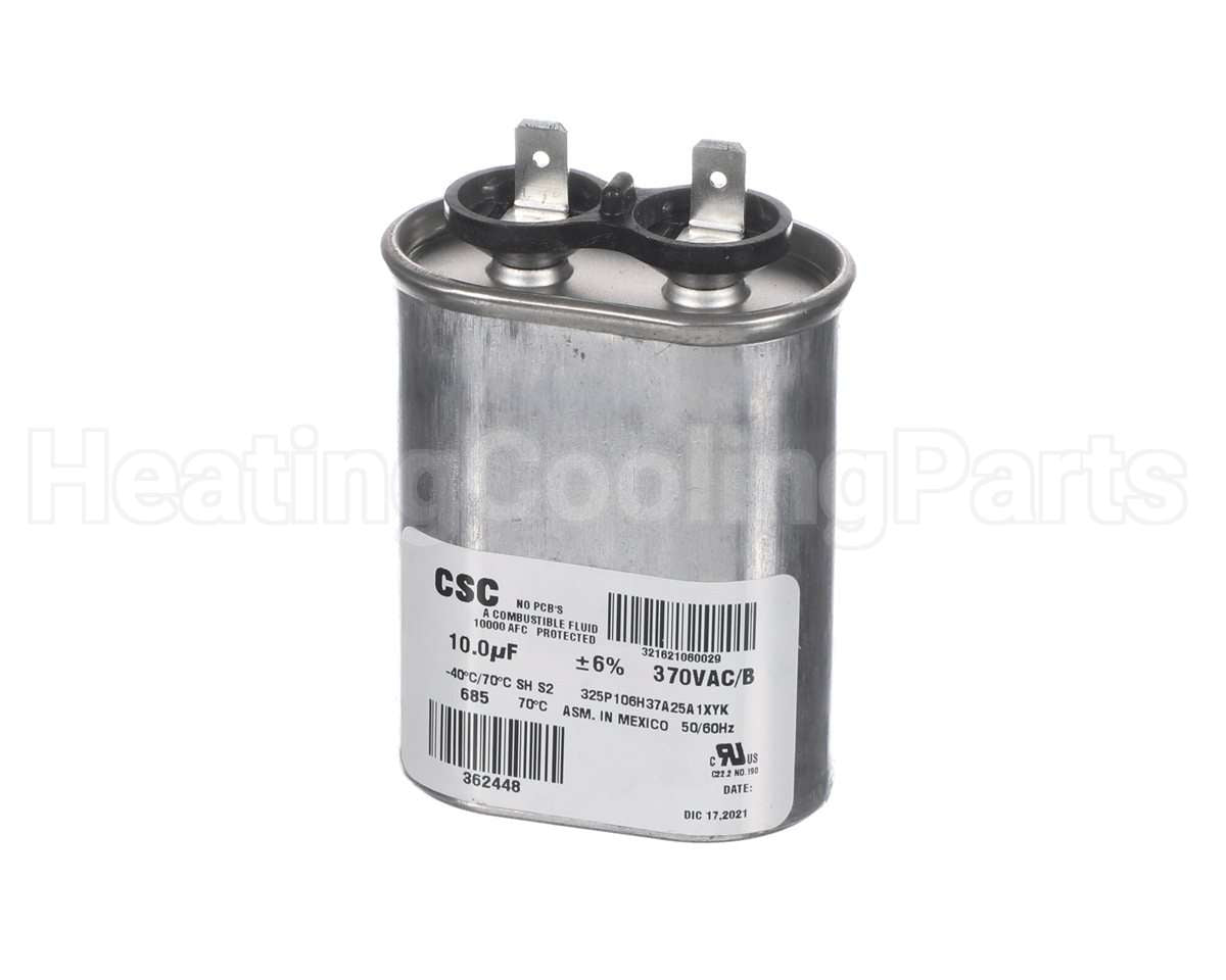 S1-024-35763-000 York Controls Cap Run Single 10Mfd 370V Oval