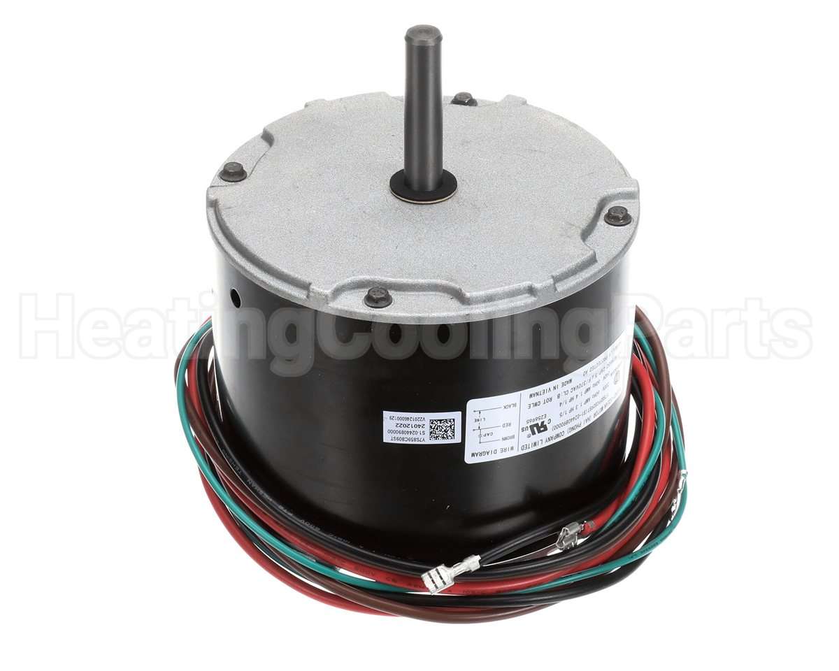 S1-024-40890-000 York 230V1Ph 1/4Hp 850Rpm Cw Motor
