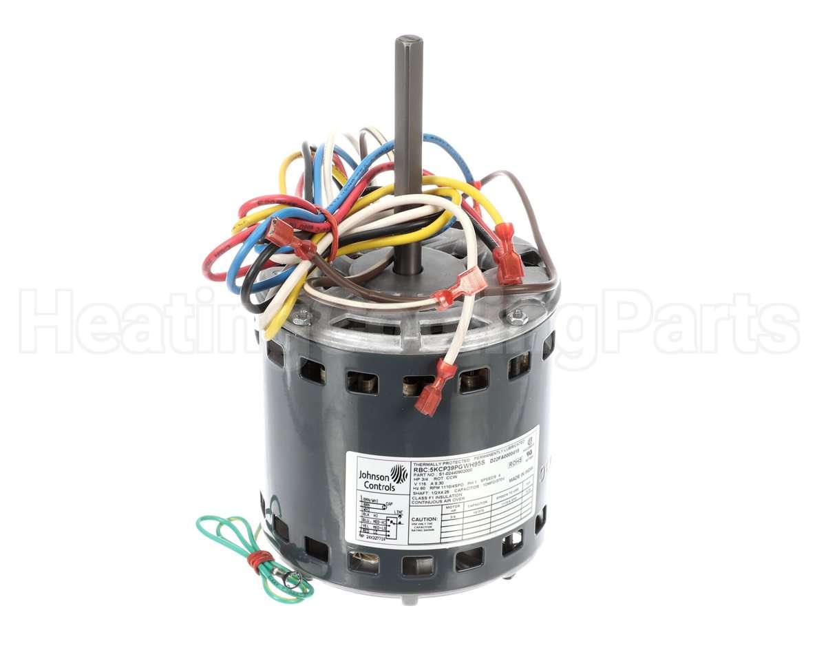 S1-024-40902-000 York 115V 3/4Hp 1110Rpm 4Spd Motor