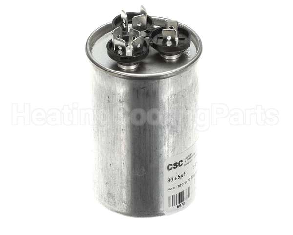 S1-02424778700 York Dual Run Capacitor, 30/5Mfd,370V,Round