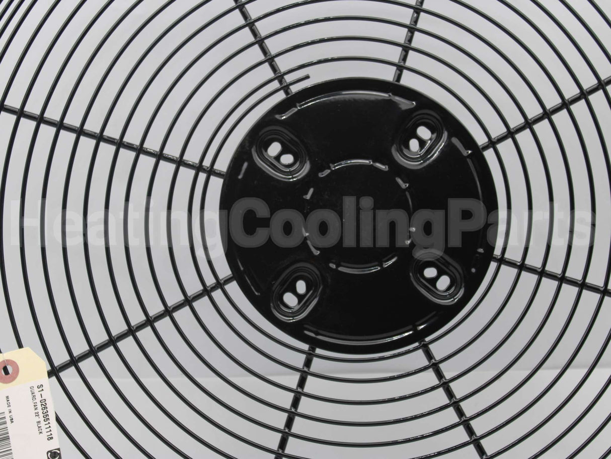 S1-026-35511-118 York 18" Fan Guard Black