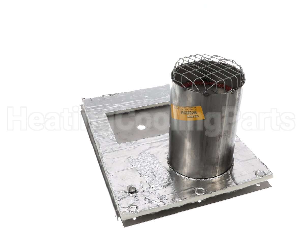 S22862 Aaon Rl Front Plate/Flue Tube Assy