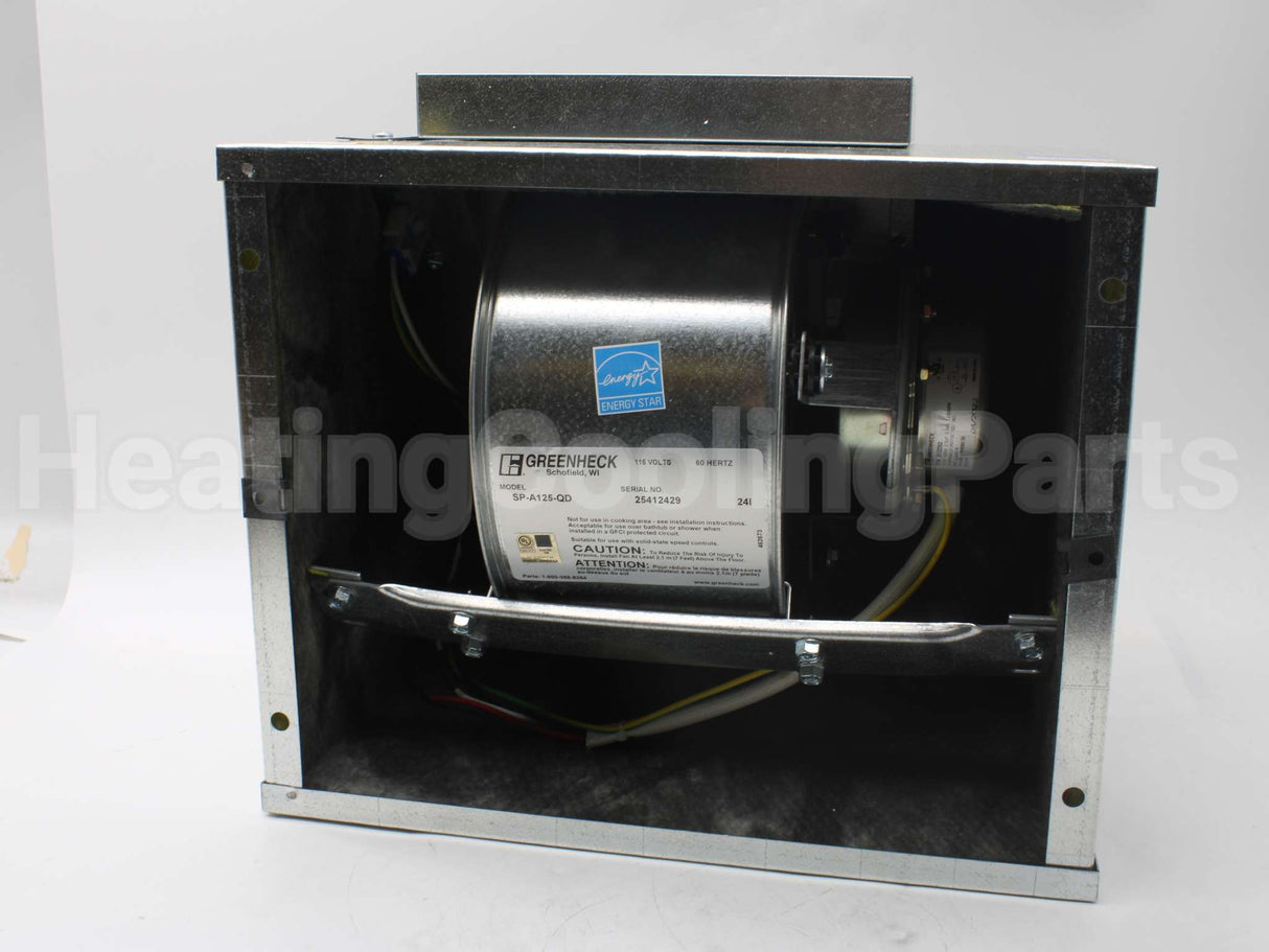 SP-A125 Greenheck 115V 1100Rpm Ceil Exhaust Fan