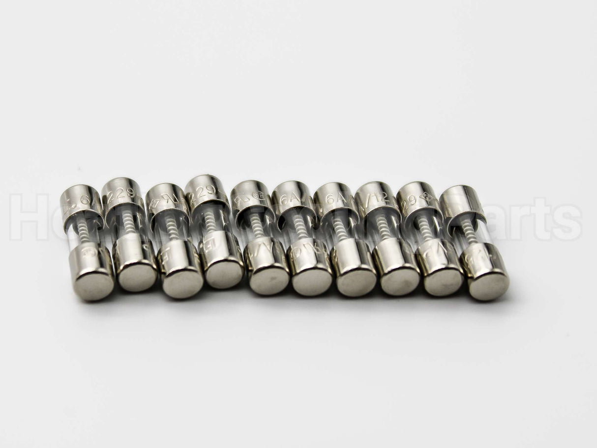 SR6A-001RP Taco 6Amp Fuse 10 Pack