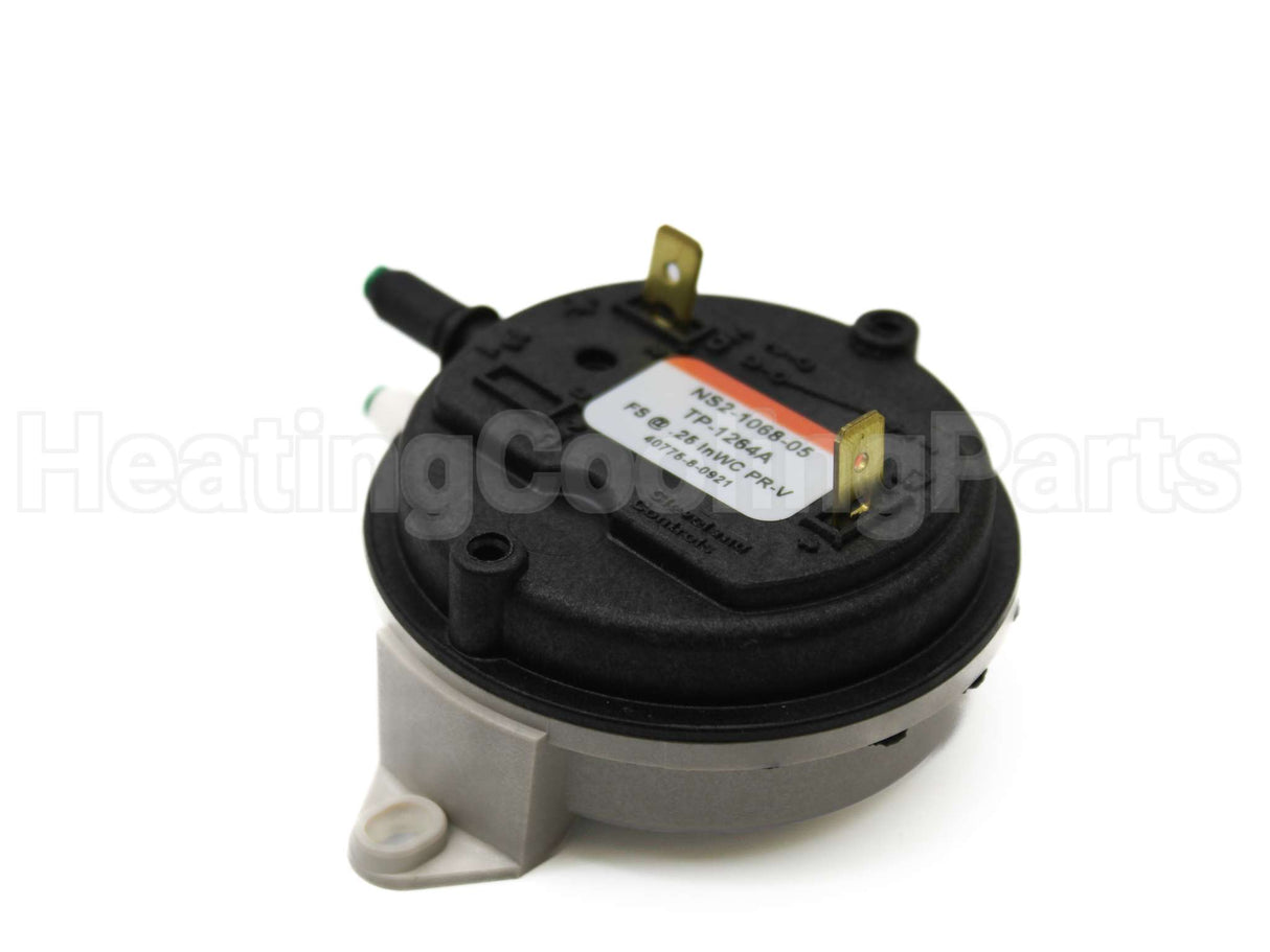 TP-1264A Detroit Radiant 0.25"Wc Pressure Switch
