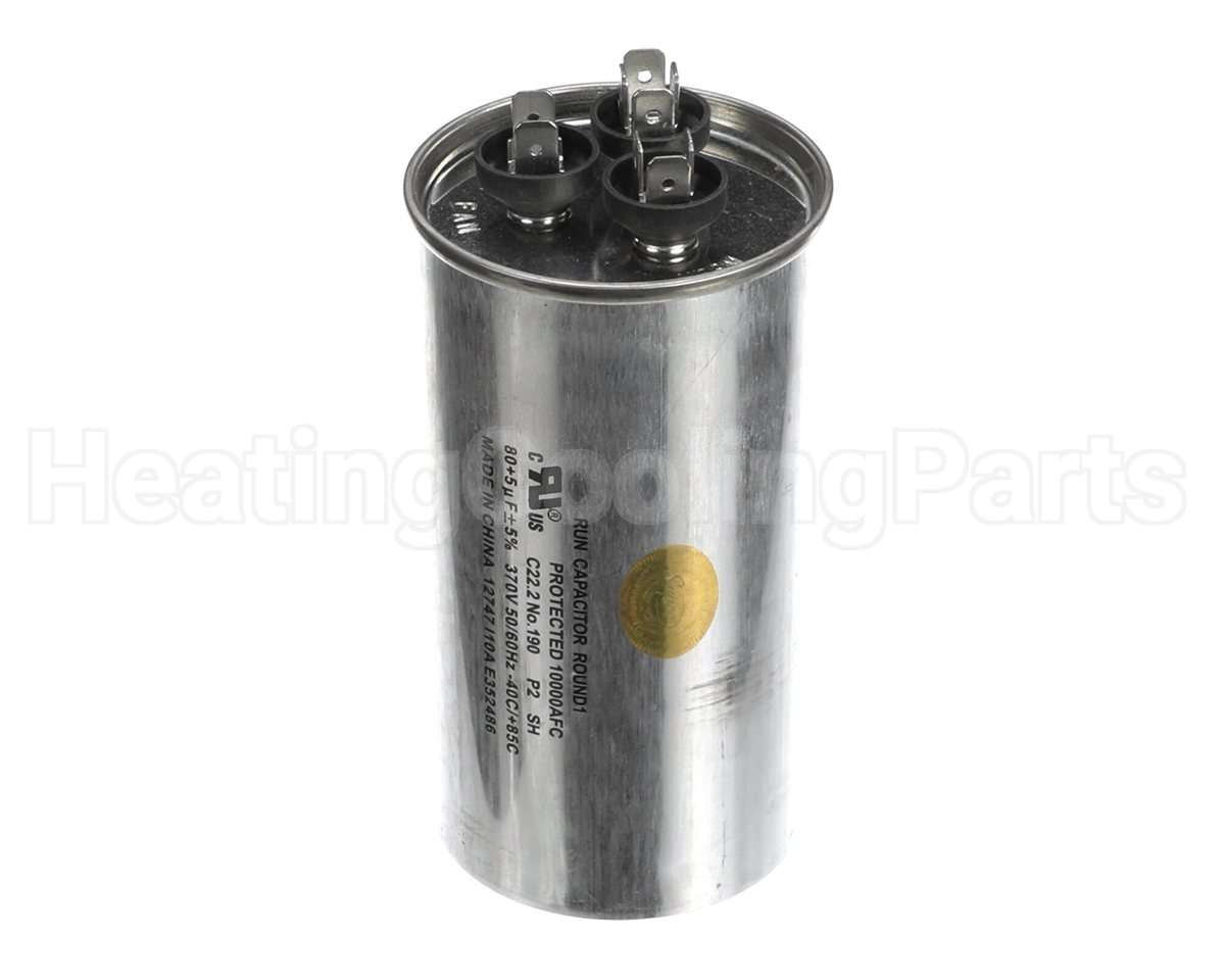 01-0092 Nordyne Dual Capac 80/5 Mfd 370V Round