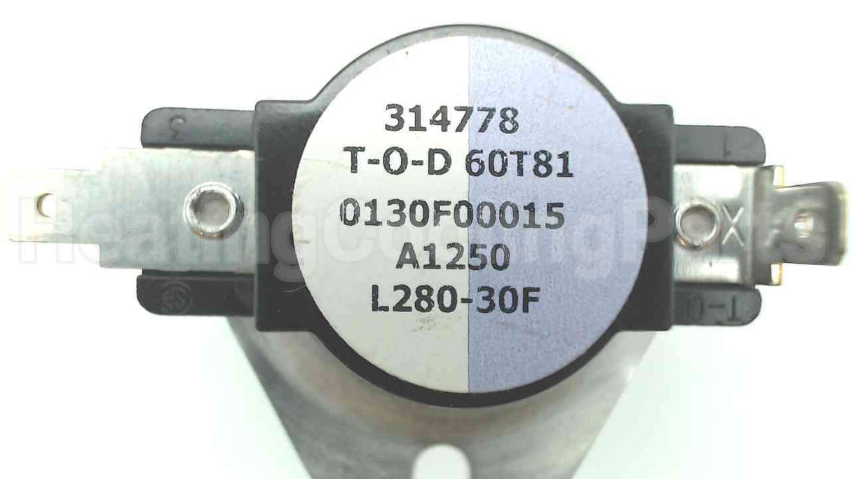 0130F00015 Amana-Goodman 30-280F Auto Limit Switch