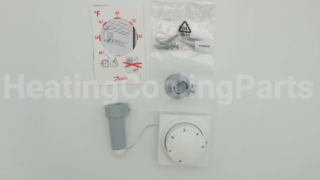 013G-8562 Danfoss Wallmtsensor&Dial 6'Cap Ra2000