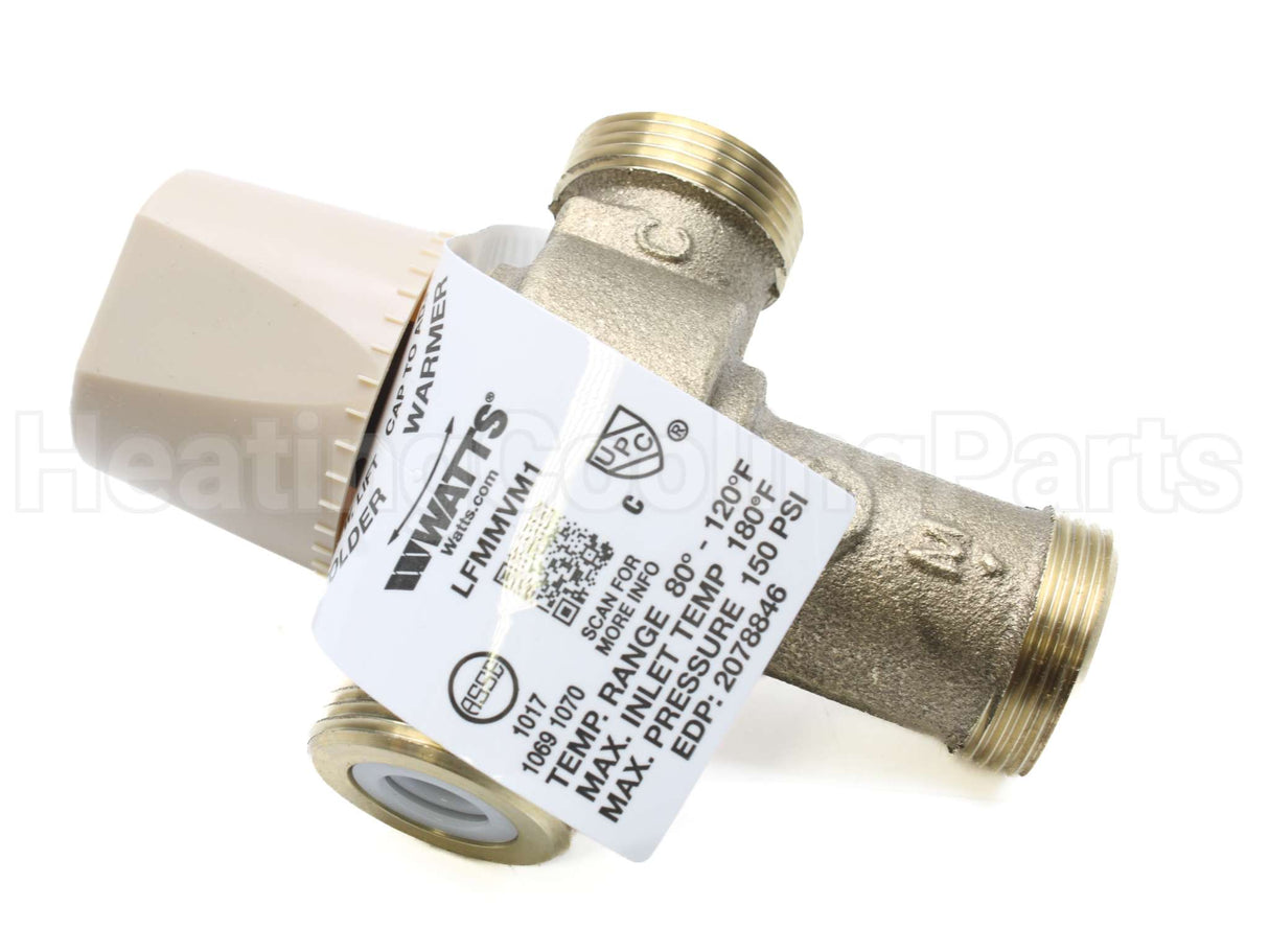 0559115 Watts 1/2"Sw Mmv-Us-M1 Tempvlv80-120