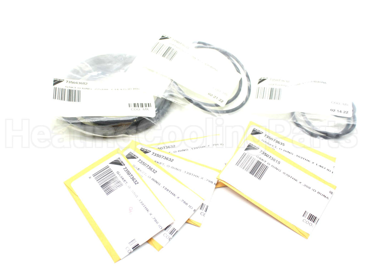071541202 Daikin-Mcquay O-Ring Kit For Oil Pump