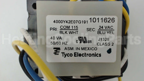 1011626 Heil Quaker 115V-Pri 24V-Sec 40Va Transfor