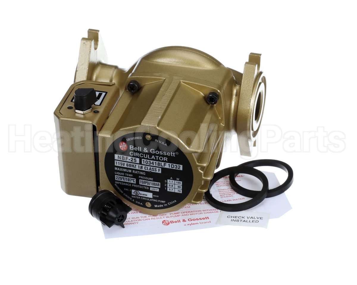103418LF Xylem-Bell & Gossett Nbf-25 1/15Hp115V Flgbrzcirc