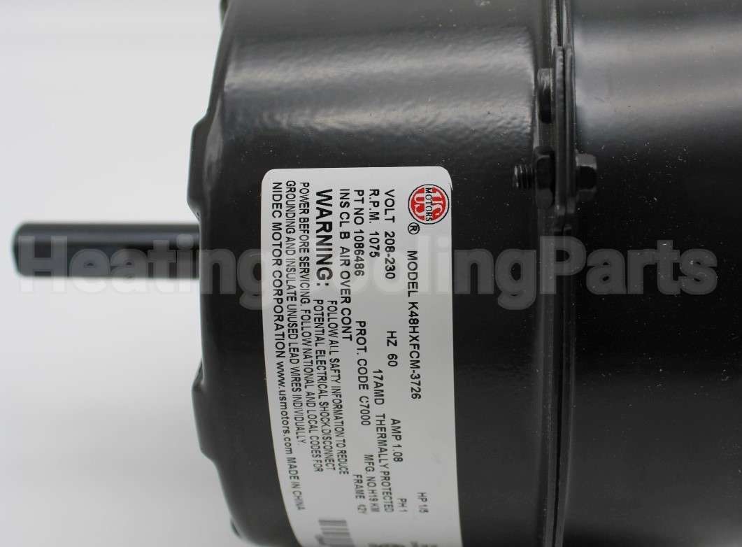 1086486 International Comfort Products 208/230V 1/5Hp 1075Rpm Motor