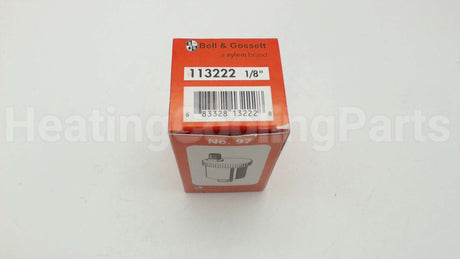 113222 Xylem-Bell & Gossett #97 Air Vent 1/8"Npt 150# 240F