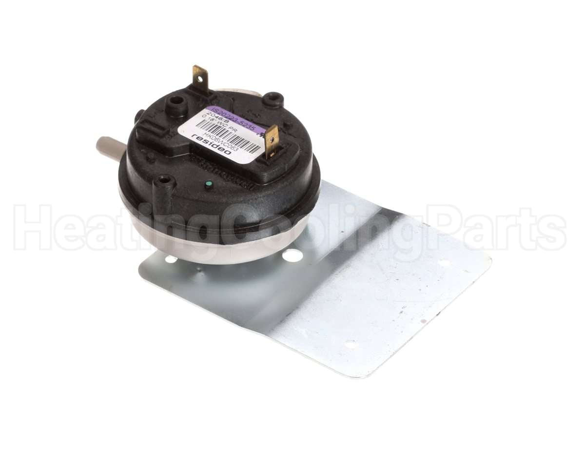 1170911 International Comfort Products .18"Wc Spst Pressure Switch