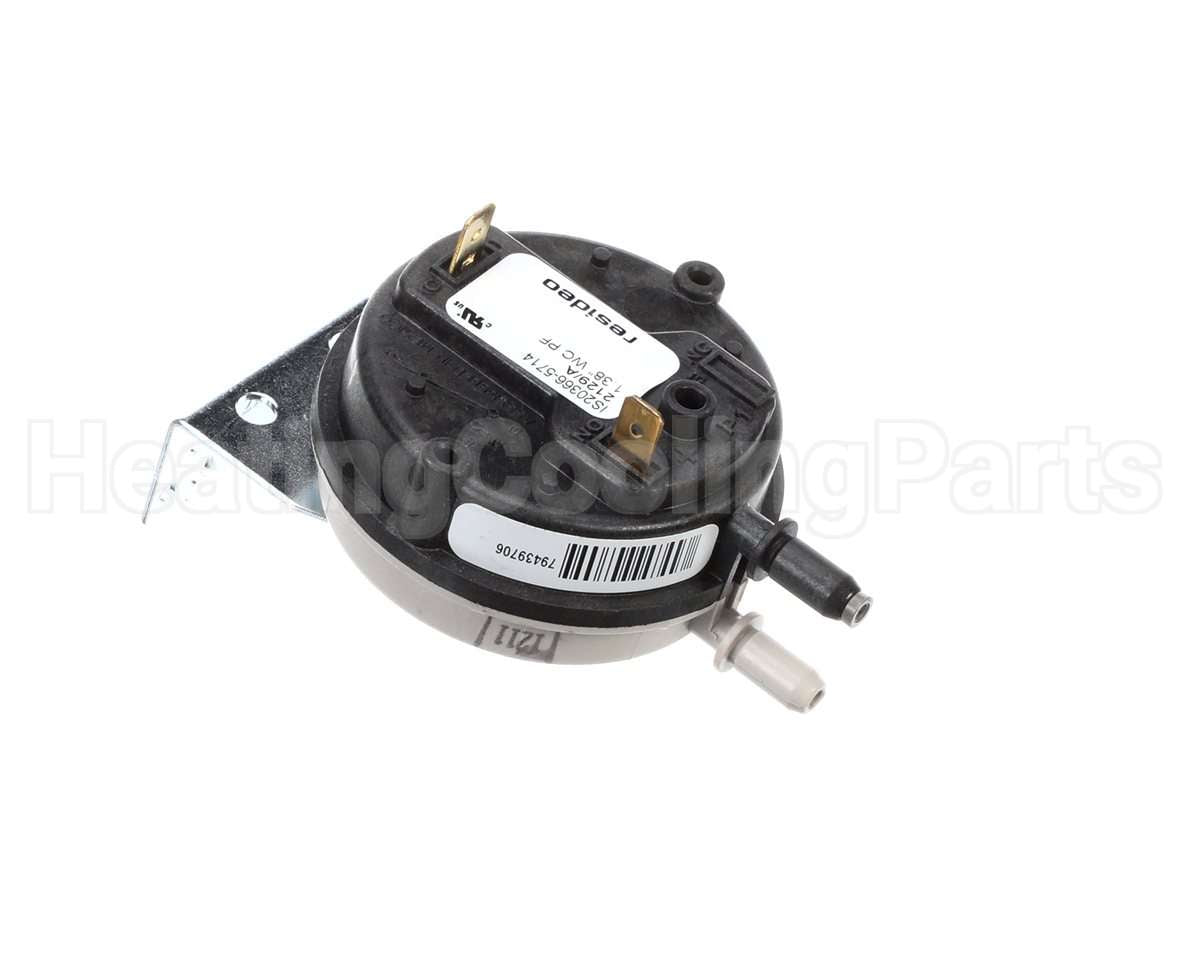 1170947 International Comfort Products 1.38"Wc Spst Pressure Switch