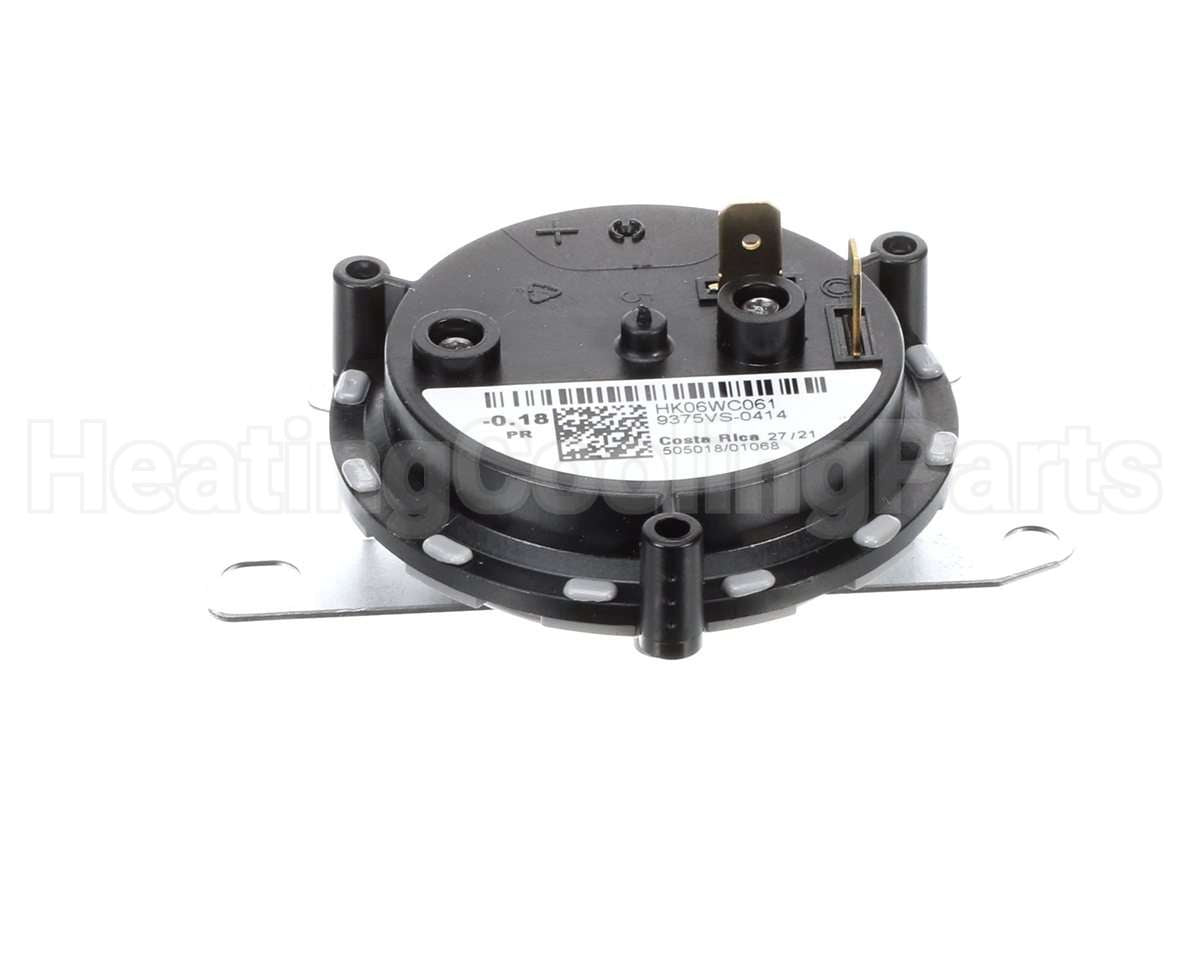 1172197 International Comfort Products .18"Wc Spst Pressure Switch