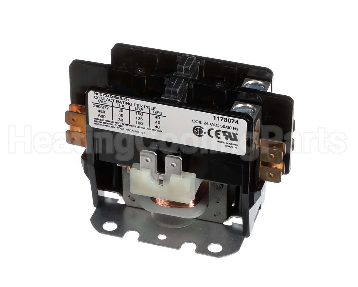 1178074 International Comfort Products 2P 30A 24V Contactor
