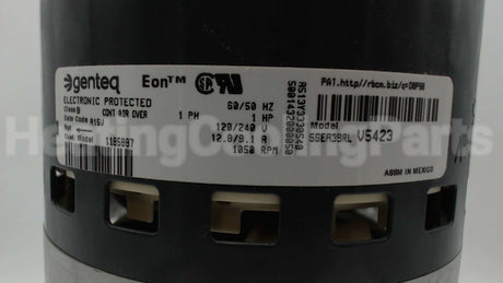 1185887 International Comfort Products 120/230V1Hpvarspdblwmtrlessmod