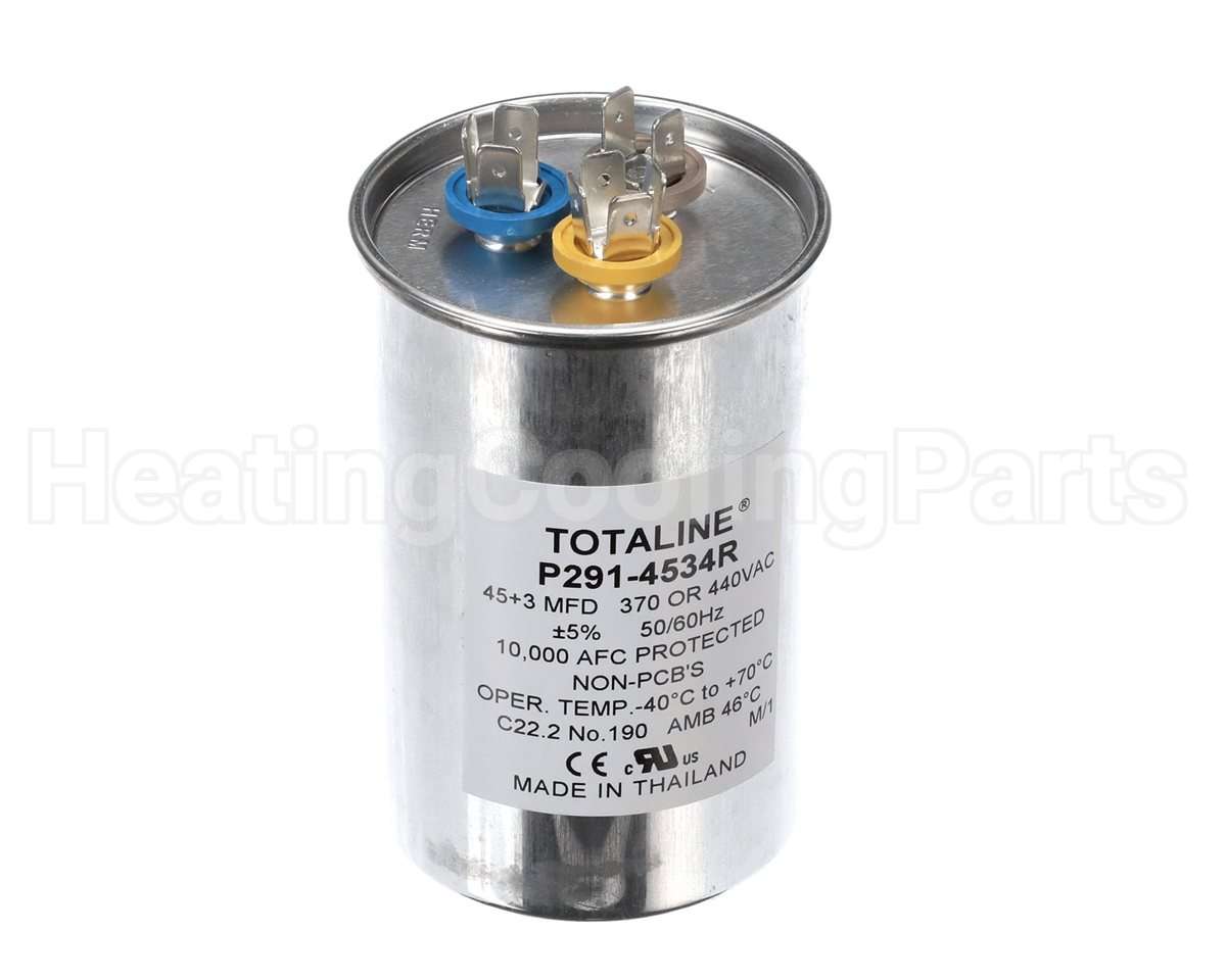 1186256 International Comfort Products 45/3Mfd 440V Rnd Run Capacitor