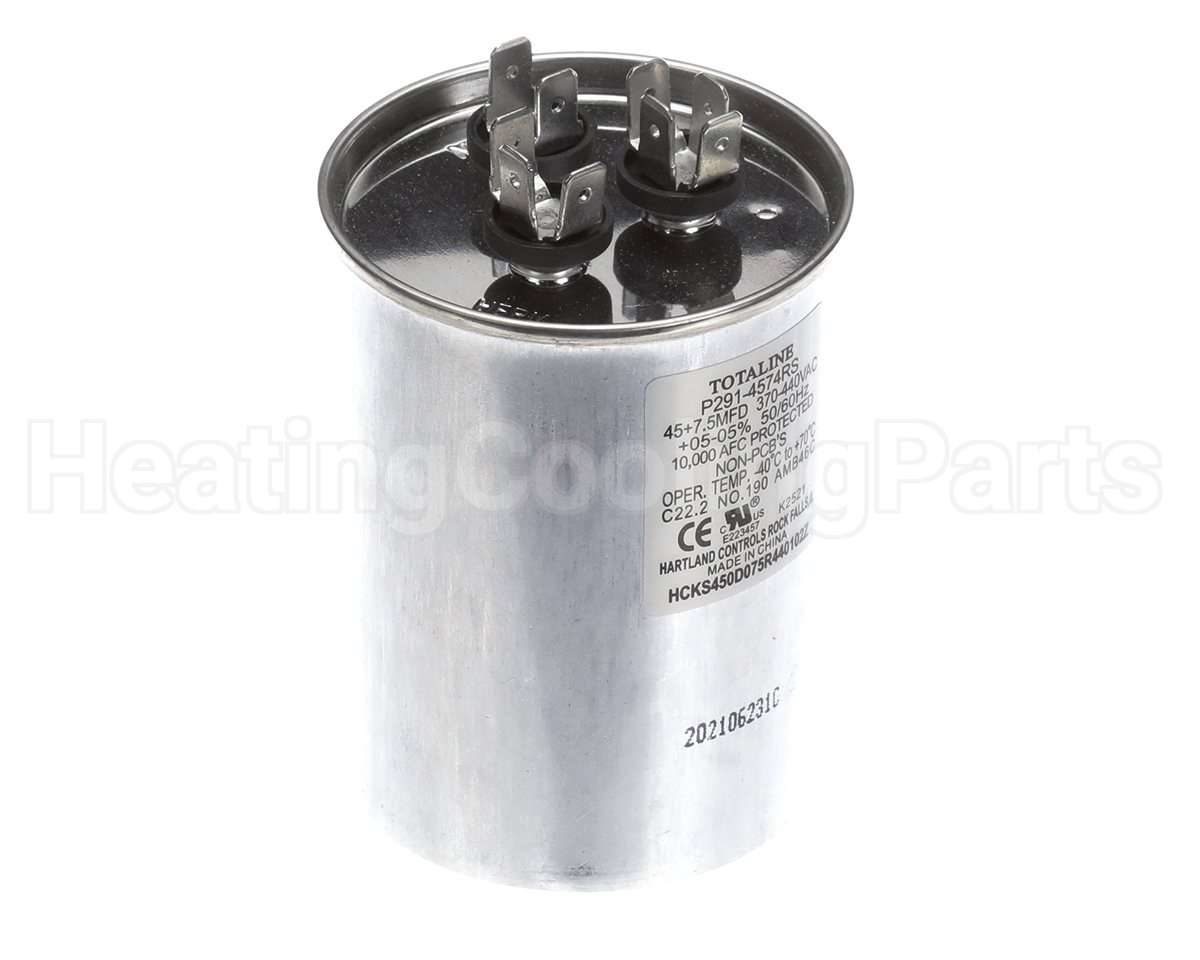 1186278 International Comfort Products 45/7.5Mfd 440V Rnd Run Capac