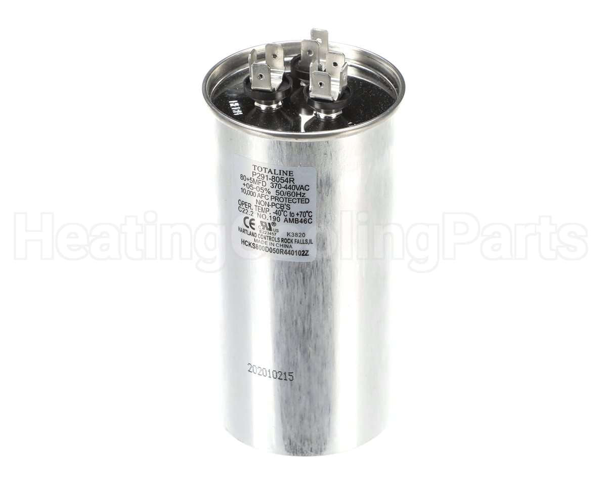 1186422 International Comfort Products 80/5Mfd 440V Rnd Run Capacitor