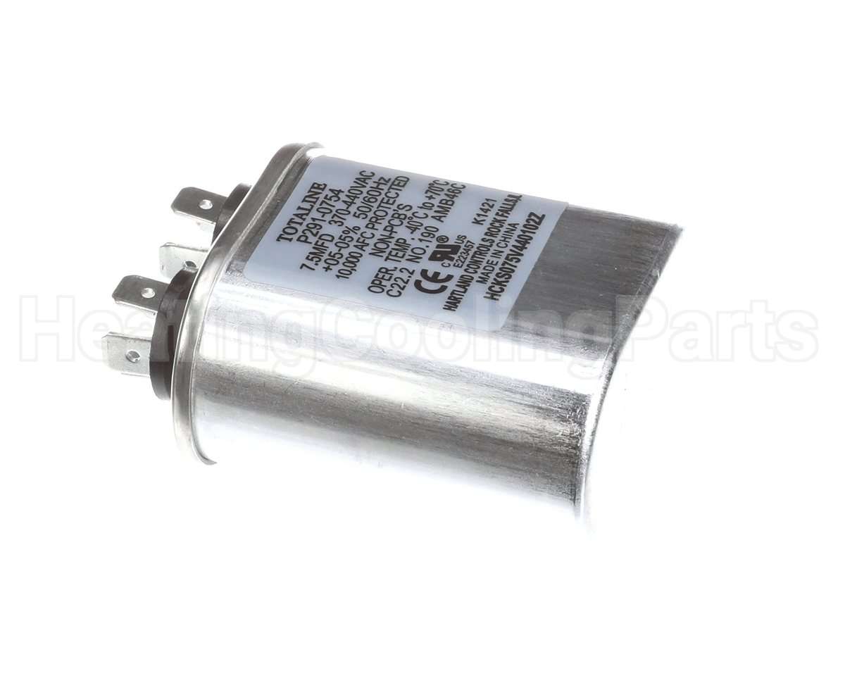 1187293 International Comfort Products Run Capac 7.5 Mfd 370V Oval