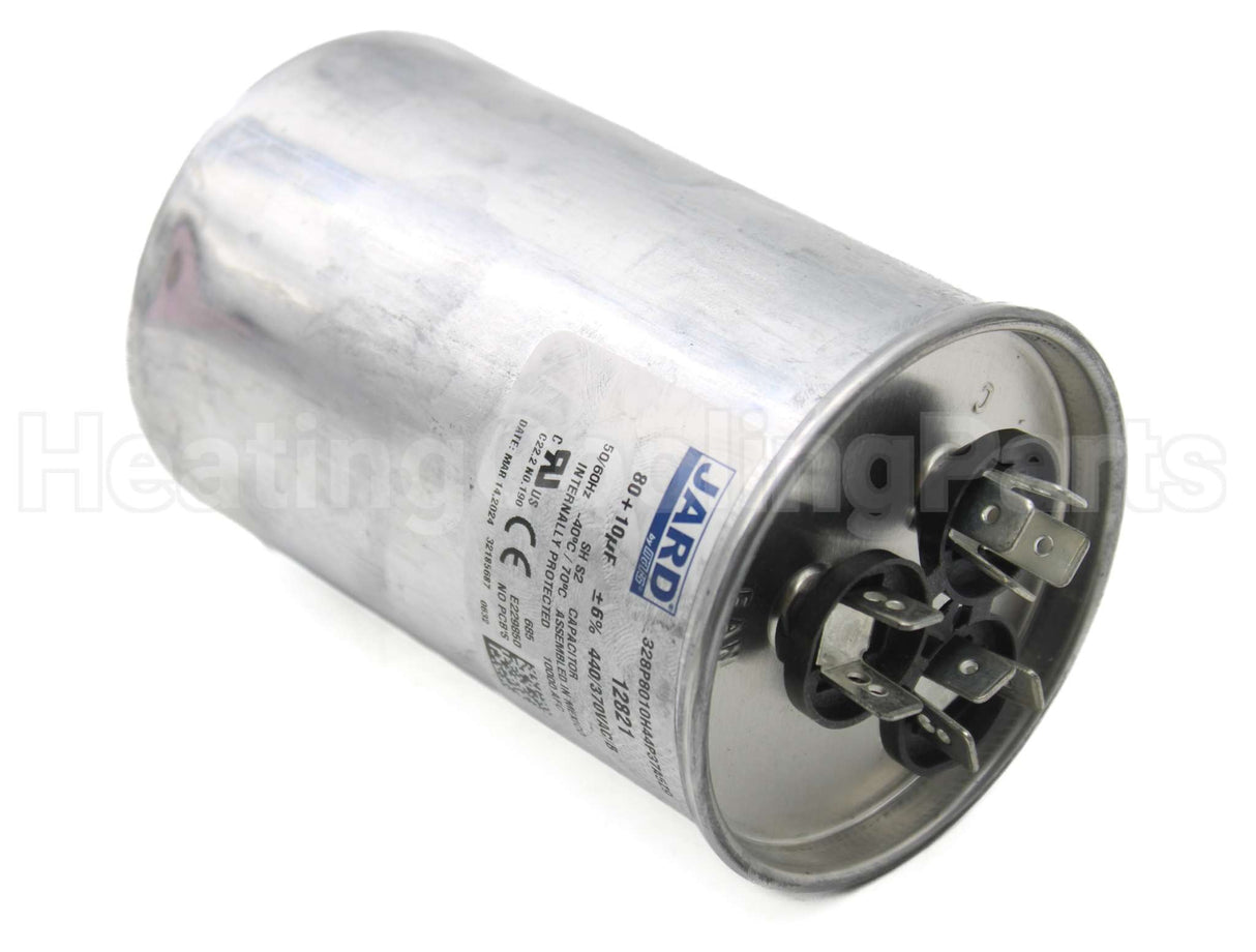 12821 MARS 80/10Mfd 440V Rnd Run Cap.
