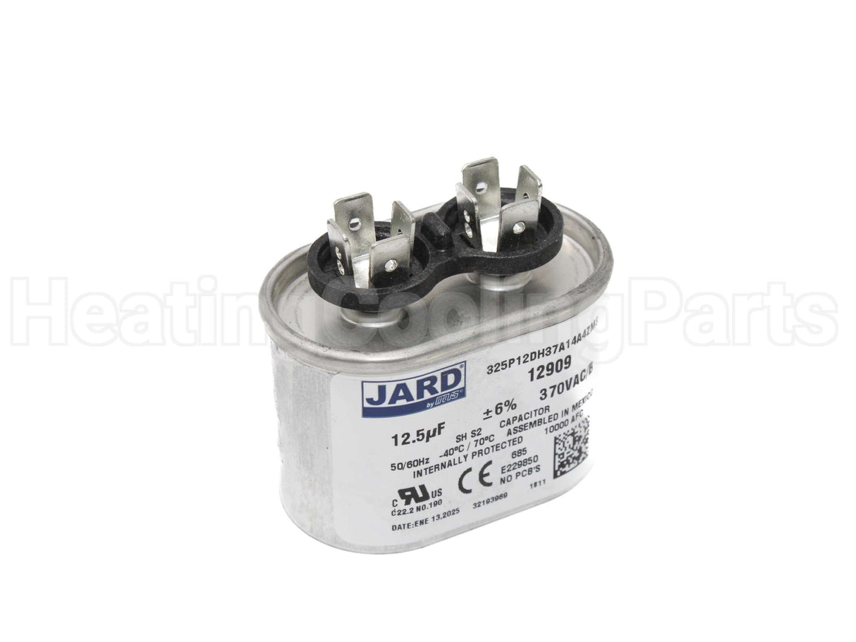 12909 MARS 12.5Mfd 370V Oval Run Cap.