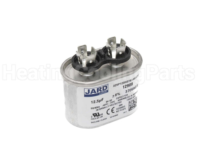 12909 MARS 12.5Mfd 370V Oval Run Cap.