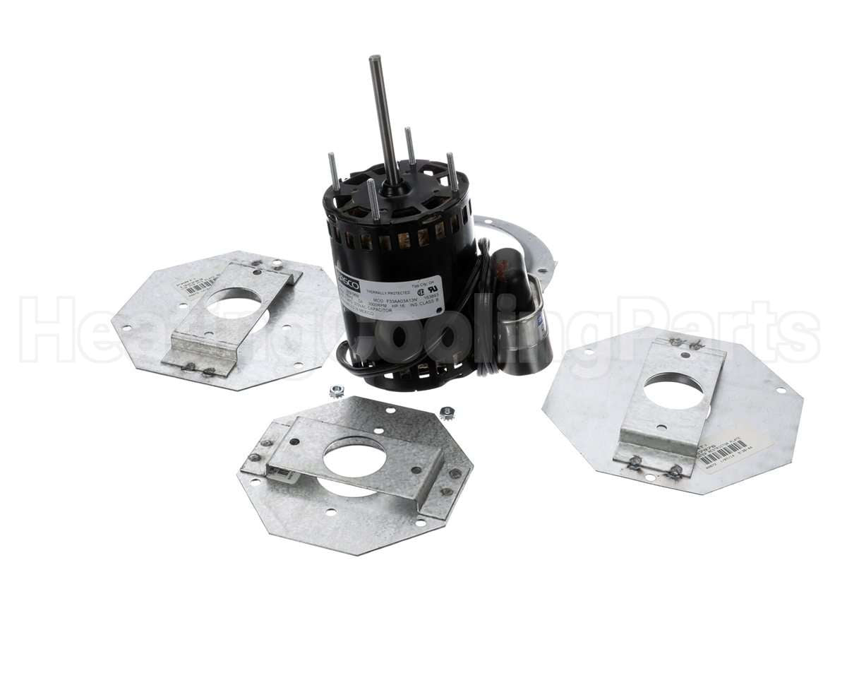 132379 Reznor Motor/Capacitor;Need Model&Ser