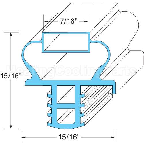 1701185 Compatible Manitowoc Door Gasket